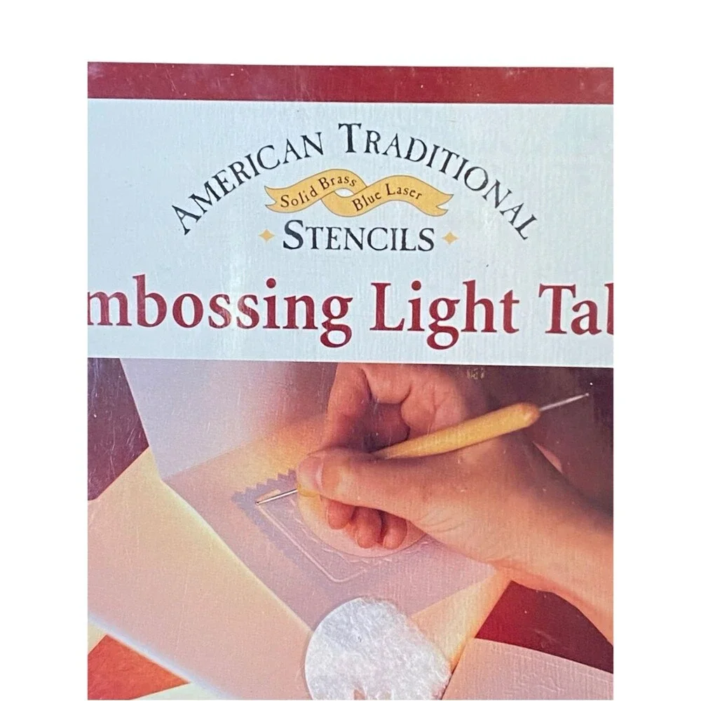 Mini Stencil Embossing Light Table New Never Opened Paper Crafts Tracing